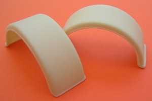 KFS 1/24 半圓 單輪 擋泥板 2入 (TQ110